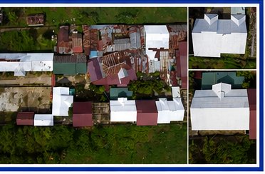 Aerial Cool-Roof Deployment