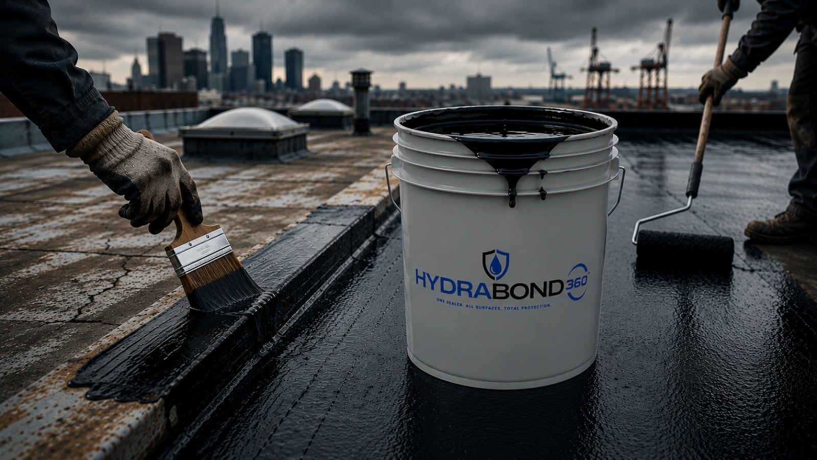 HYDRABOND 360 waterproof membrane